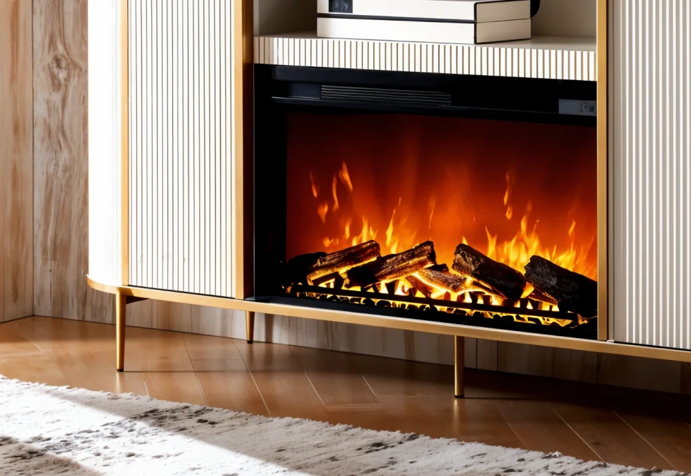 electric fireplace tv stand